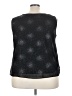 Dana Kay 100% Polyester Black Sleeveless Blouse Size 24 - photo 2