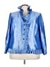 Kasper Blue Jacket Size 24w - photo 1