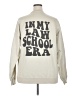 Unbranded Solid Ivory Sweatshirt Size XXLEstimated - photo 2