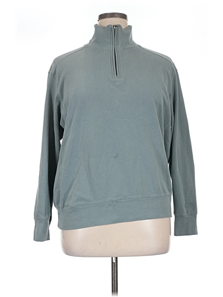 Pre-owned Pact Fleece Jacket In Blue