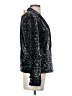 Elevenses Metallic Silver Black Blazer Size 0 - photo 4