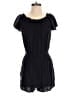 SO 100% Rayon Solid Black Romper Size M - photo 1