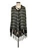BCBGMAXAZRIA Gray Poncho Size Sm - Med - photo 1