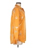 Equipment 100% Silk Orange Long Sleeve Silk Top Size M - photo 4