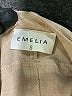 Emelia 100% Polyester Tan 3/4 Sleeve Blouse Size S - photo 7