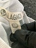 Lagaci Gray Long Sleeve Henley Size M - photo 7