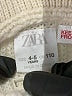 Zara Baby Stripes Ivory Turtleneck Sweater Size 4 - 5 - photo 3