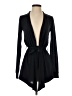 Zyia Active 100% Polyester Black Kimono Size S - photo 1