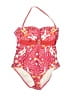 Assorted Brands Paisley Red One Piece Swimsuit Size S (estimated) - photo 1