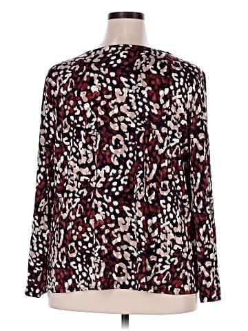 Dana Buchman Long Sleeve Blouse (view 2)