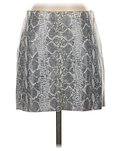 Alice + Olivia Leather Skirt (view 1)