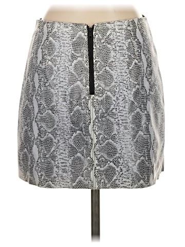 Alice + Olivia Leather Skirt (view 2)