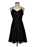 Express 100% Polyester Solid Black Cocktail Dress Size 0 - photo 1