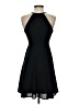 Express 100% Polyester Solid Black Cocktail Dress Size 0 - photo 2