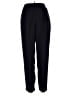 Unbranded 100% Polyester Solid Black Dress Pants Size 10 - photo 1