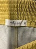 Molly Green 100% Polyurethane Solid Yellow Athletic Shorts Size S - photo 3
