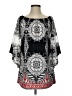 Assorted Brands Black 3/4 Sleeve Blouse Size S - photo 1