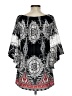 Assorted Brands Black 3/4 Sleeve Blouse Size S - photo 2