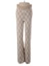 Saylor Argyle Tan Casual Pants Size S - photo 1