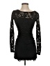Unbranded Black Cocktail Dress Size XXS (estimated) - photo 1