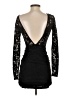 Unbranded Black Cocktail Dress Size XXS (estimated) - photo 2