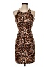 Shein Animal Print Brown Cocktail Dress Size S - photo 1