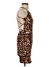 Shein Animal Print Brown Cocktail Dress Size S - photo 4