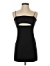 Boohoo Solid Black Cocktail Dress Size 4 - photo 1