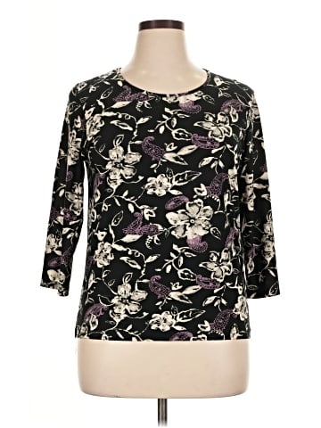 Havana Jack's Cafe 3/4 Sleeve Top (view 1)