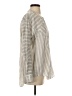 Line Dry Silver Long Sleeve Blouse Size S - photo 4