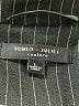 Romeo & Juliet Couture Stripes Black Blazer Size L - photo 6