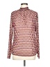 Cato Print Pink Long Sleeve Blouse Size L - photo 1