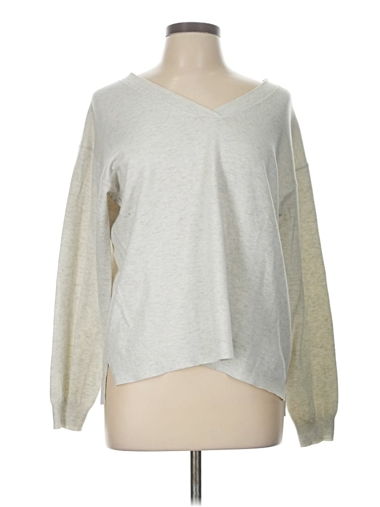 Pre-owned Soma Pullover Sweater In Silver