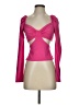 Louna Pink Long Sleeve Top Size S - photo 1