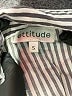 Assorted Brands 100% Lyocell Stripes Silver Short Sleeve Blouse Size S - photo 7