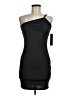 Mono b Solid Black Cocktail Dress Size M - photo 1