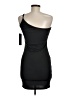 Mono b Solid Black Cocktail Dress Size M - photo 2