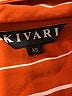 Kivari 100% Rayon Orange Long Sleeve Blouse Size XS - photo 7
