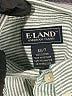 E-Land American 100% Cotton Solid Green Long Sleeve Button-Down Shirt Size 6 - 7 - photo 3