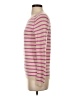 Seaton 100% Cashmere Stripes Pink Cashmere Pullover Sweater Size XS - photo 5