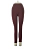 Fabletics Color Block Burgundy Active Pants Size S (estimated) - photo 1