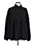 Shein 100% Polyester Black Long Sleeve Blouse Size L - photo 1