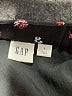 Gap 100% Polyester Floral Black Casual Skirt Size L - photo 4