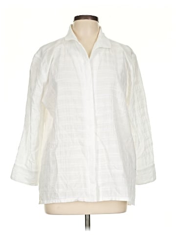 Liza Byrd 3/4 Sleeve Button-Down Shirt (view 1)