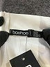 Boohoo Solid Ivory Shorts Size 8 - photo 3