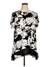 Cato Black Short Sleeve Blouse Size 14/16W - photo 1