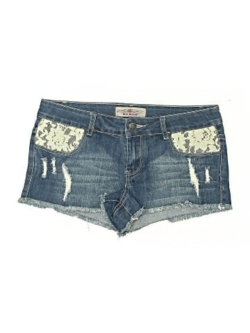 Iris Jeans Denim Shorts (view 1)