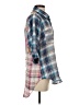 Soft Surroundings Plaid Blue 3/4 Sleeve Blouse Size XS - photo 4