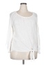 I.N. Studio White Long Sleeve Blouse Size 2X - photo 1