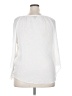 I.N. Studio White Long Sleeve Blouse Size 2X - photo 2
